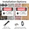 Signmission High Voltage Inside Do Not Enter Danger Sign, Plastic, 10in W x 7in L, 2PK OS-2PACK-DS-P-710-L-1332 - alternate 5